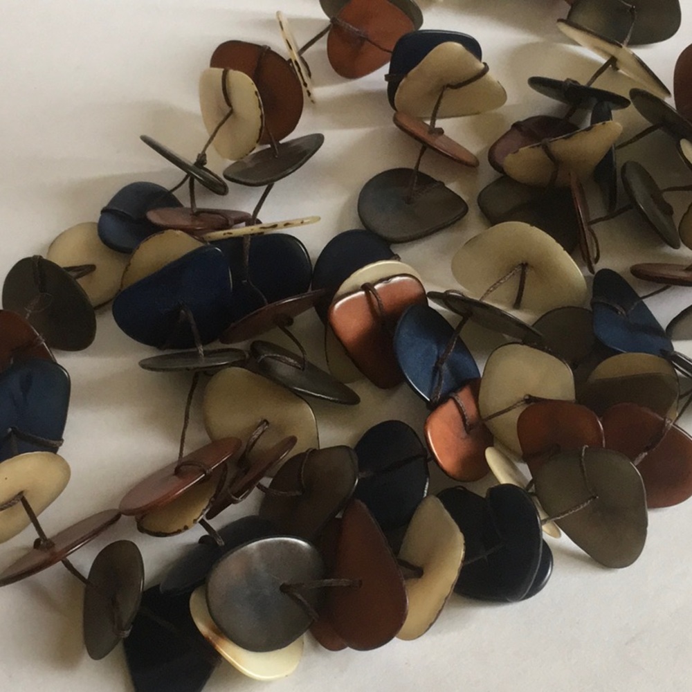 Aria Handmade Tagua Nut Necklace